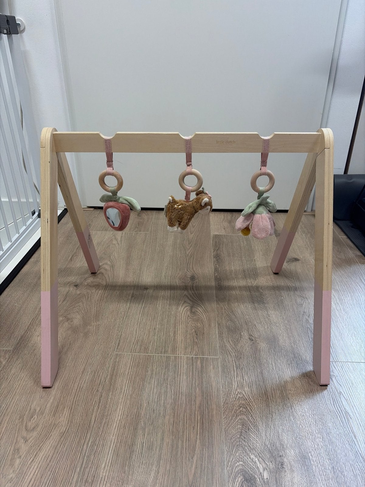 Little Dutch Babygym - Houten speelboog met speeltjes, Kinderen en Baby's, Speelgoed | Babyspeelgoed, Ophalen, Gebruikt, Babygym