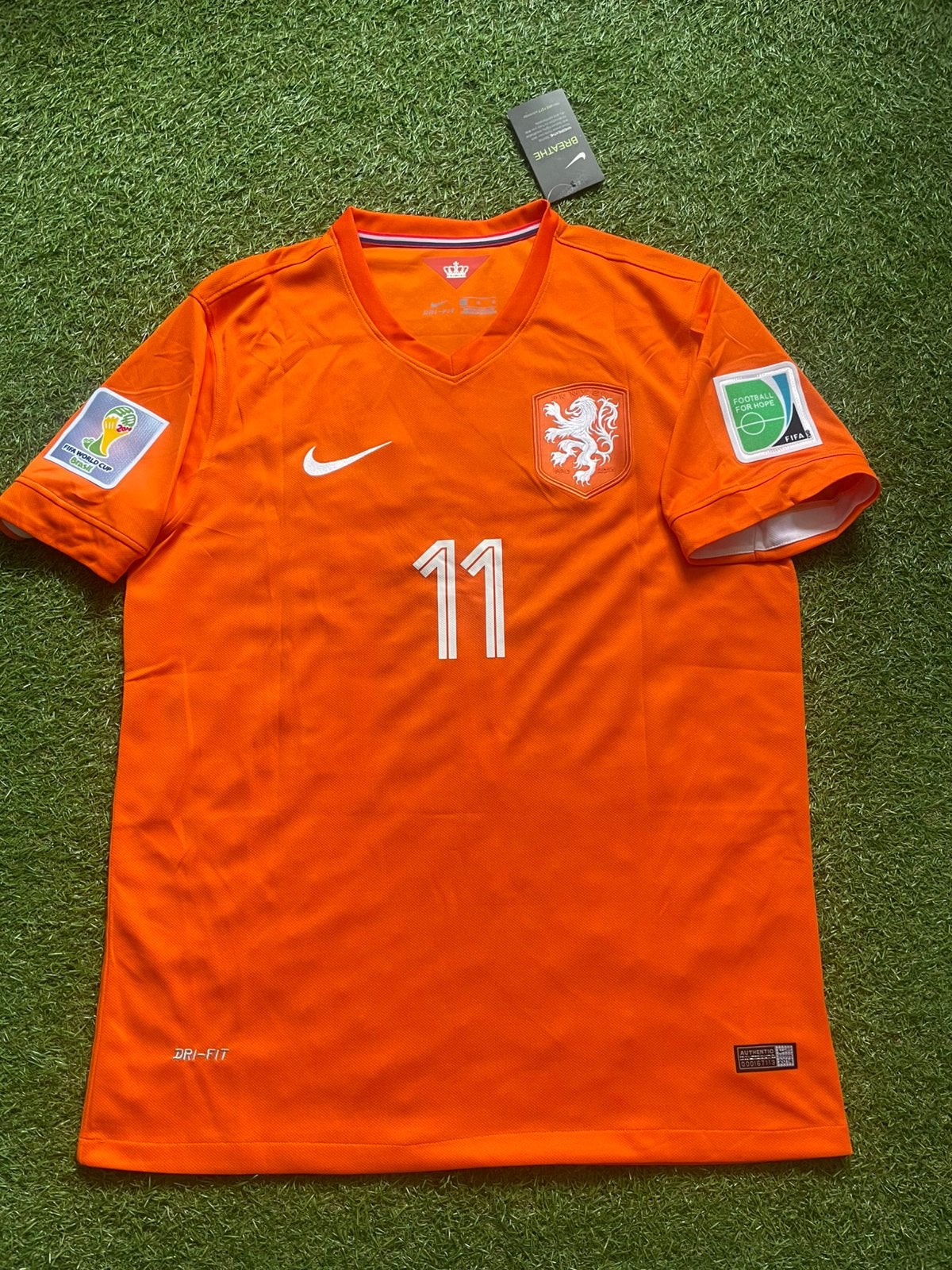 Nederland Retro Thuisshirt Maat L, Maat L, Ophalen of Verzenden, Nieuw, Shirt