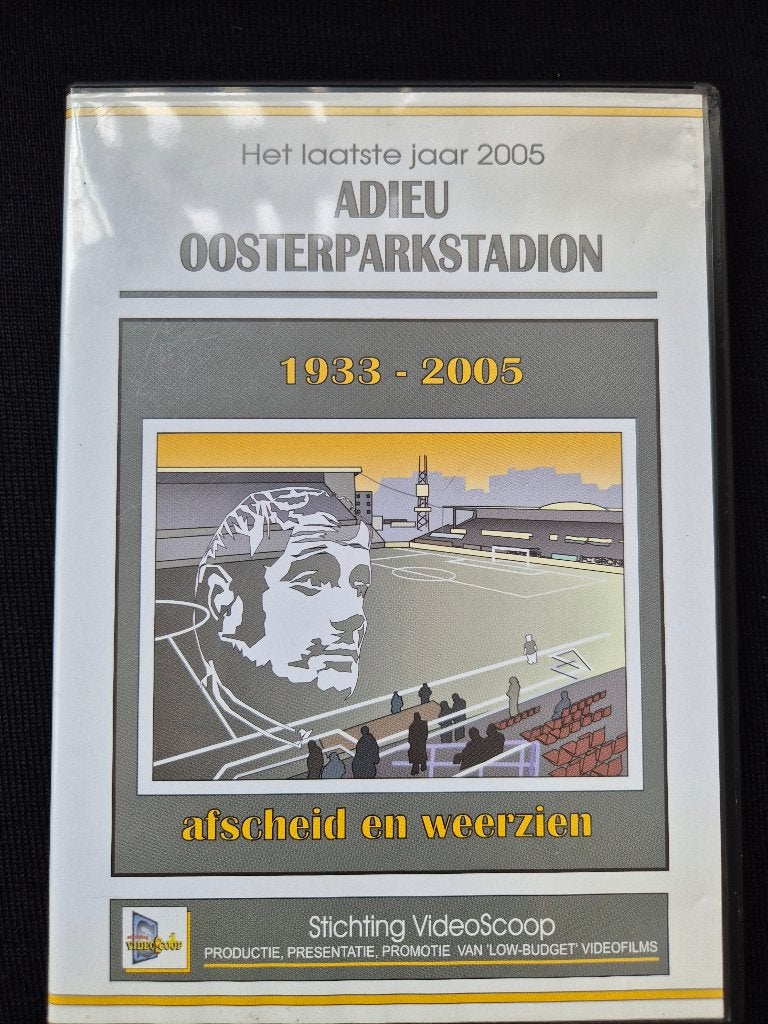 Dvd Adieu Oosterparkstadion / FC Groningen  2006- van Kuiken, Ophalen of Verzenden, Zo goed als nieuw, Buitenlandse clubs, Poster, Plaatje of Sticker