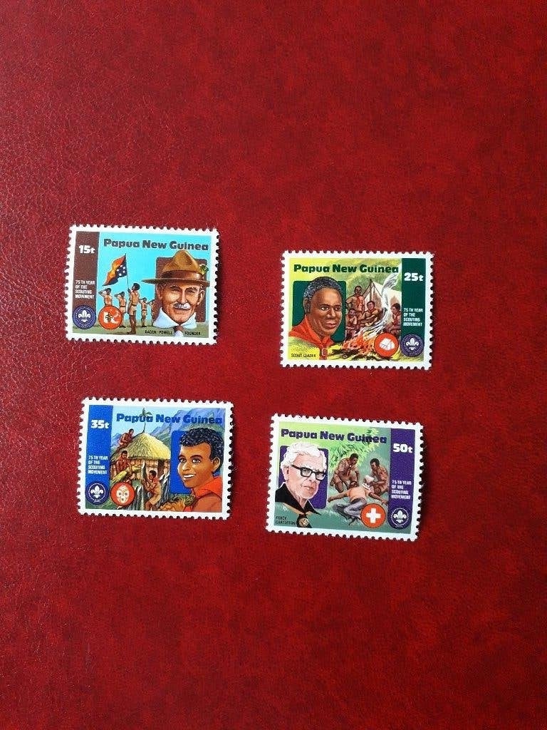 Papua New Guinea Motief Scouting, Ophalen, Postfris, Overige thema's
