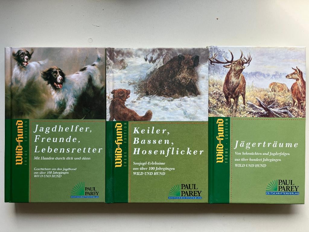 Wild und Hund, treue edition(jachtboeken), Ophalen of Verzenden, Zo goed als nieuw, Wild und hund