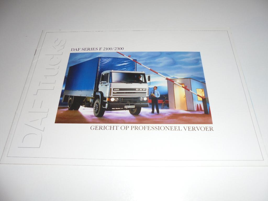brochure DAF 2100/2300, Ophalen of Verzenden, Zo goed als nieuw, Overige merken