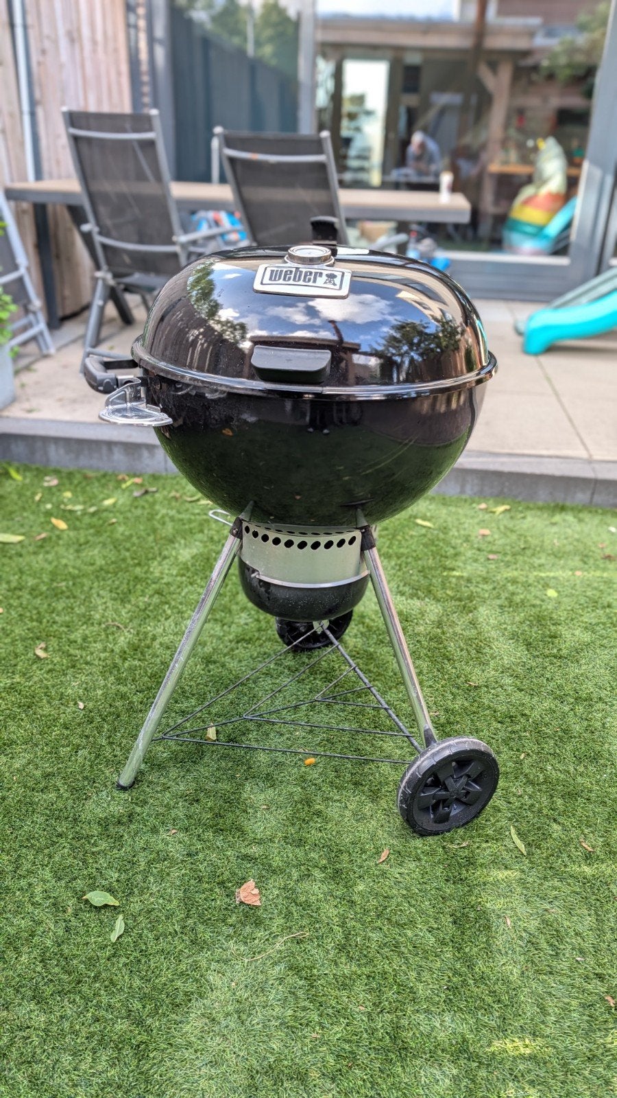 Weber Master Touch GBS Premium E-5770, Ophalen, Gebruikt, Weber Mastertouch, Met accessoires