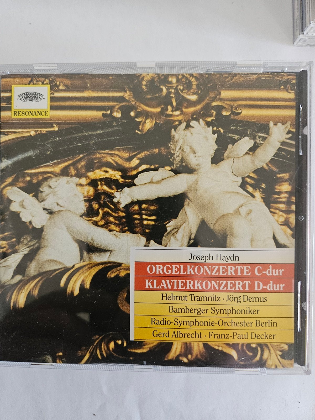 Joseph Haydn - Orgelkonzerte C-dur & Klavierkonzert D-dur CD, Haydn, Soloconcert, Ophalen of Verzenden, Zo goed als nieuw