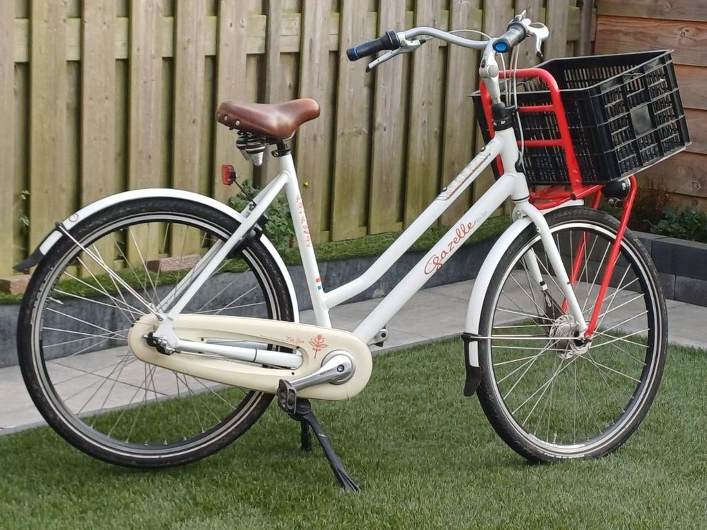 Stevige Gazelle Miss Grace Dames l Transport top staat l, Fietsen en Brommers, Fietsen | Dames | Damesfietsen, Versnellingen, Zo goed als nieuw