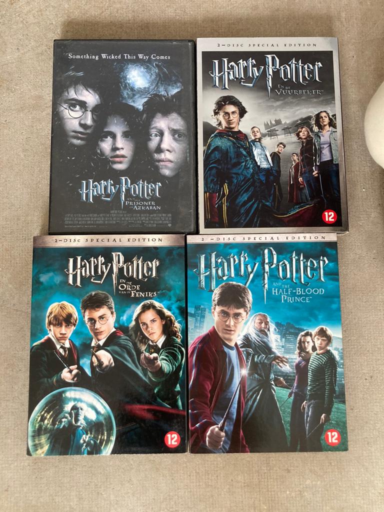 Harry potters dvd, Vanaf 12 jaar, Ophalen, Zo goed als nieuw