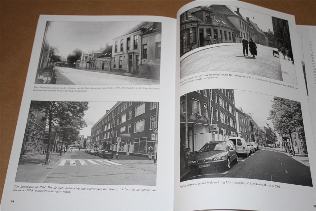 Groninger straten in oude en nieuwe beelden., Boeken, Ophalen of Verzenden, Nieuw