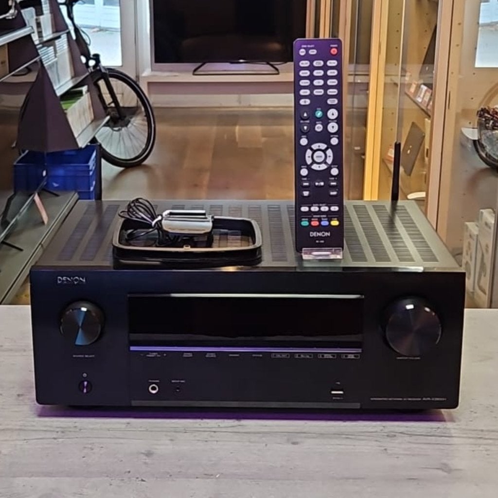 Denon AVR X2800H DAB Receiver Zwart Incl: AFSB, Denon, Gebruikt, Support@denon.com, 1-1-1, Shin-Yokohama
Kohoku-ku, Yokohama 222-0033
Japan
