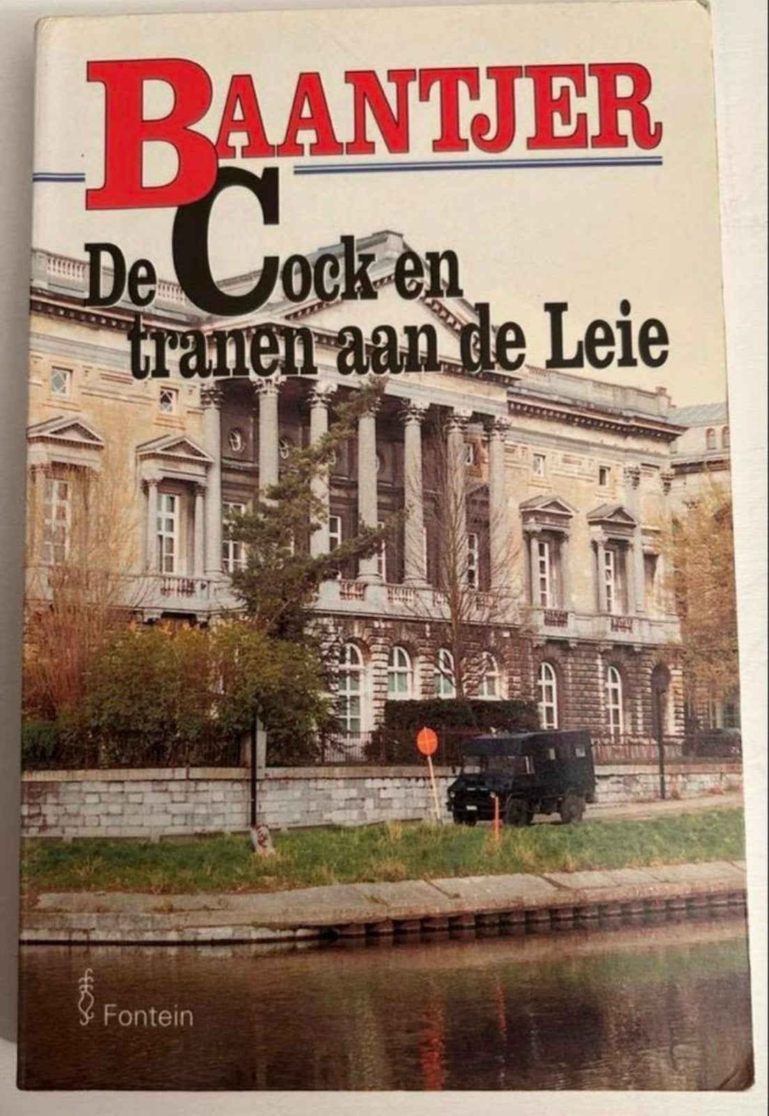 Baantjer: De Cock en tranen aan de Leie - Spannende misdaadr, Ophalen of Verzenden, Zo goed als nieuw