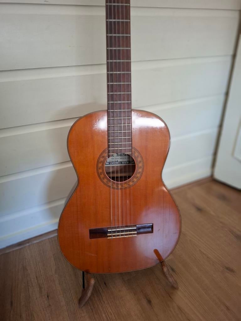 Kiso Suzuki Japan vintage 70s gitaar, Muziek en Instrumenten, Snaarinstrumenten | Gitaren | Akoestisch, Ophalen, Gebruikt, Klassieke of Spaanse gitaar