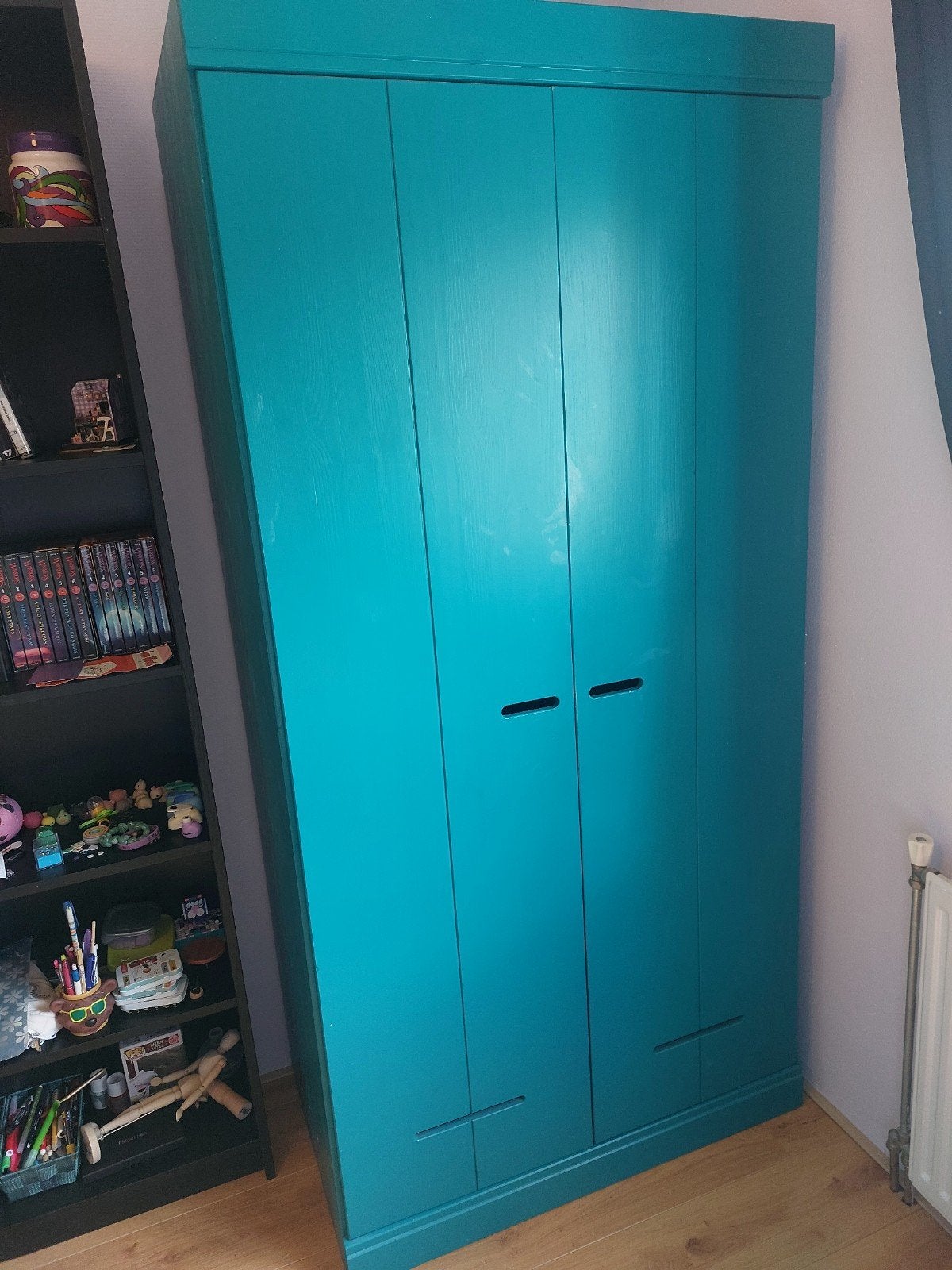 Kinder kledingkast van Woood - 94x55x95 cm, Ophalen, Gebruikt, 50 tot 70 cm, 105 cm of meer