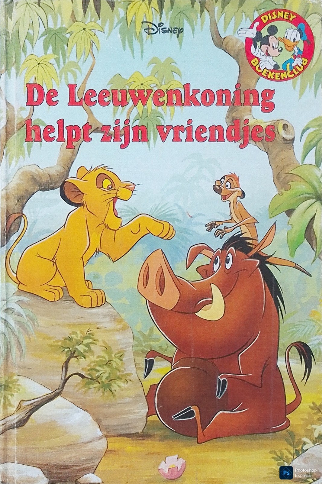 De Leeuwenkoning Helpt Zijn Vriendjes, Gelezen, Fictie algemeen, Ophalen of Verzenden, Walt Disney.