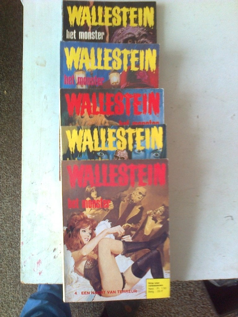 wallestein strips w, Eén stripboek, Ophalen of Verzenden