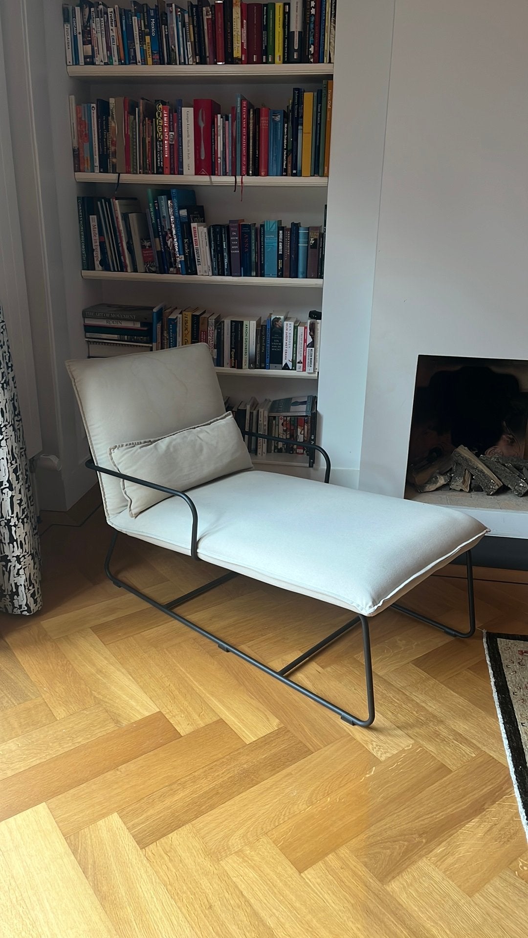 Wehkamp chaise longue longchair Dexter, Ophalen, Gebruikt, Eenpersoons, Minder dan 150 cm