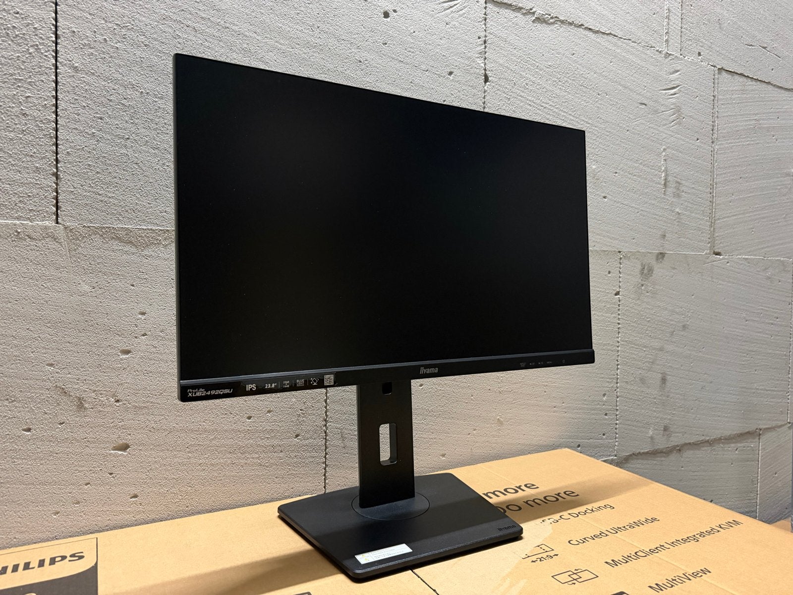 iiyama ProLite XUB2492QSU 24" QHD IPS Monitor | Retourdeal, In hoogte verstelbaar, Ophalen of Verzenden, Zo goed als nieuw, 61 t/m 100 Hz