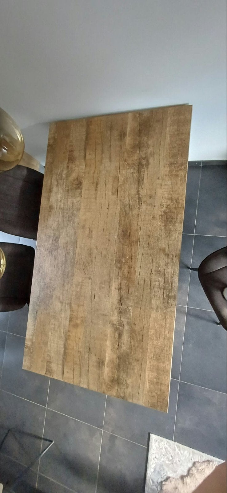 eettafel.  1.60.    bij 90, Zo goed als nieuw, 150 tot 200 cm, Rechthoekig, 50 tot 100 cm