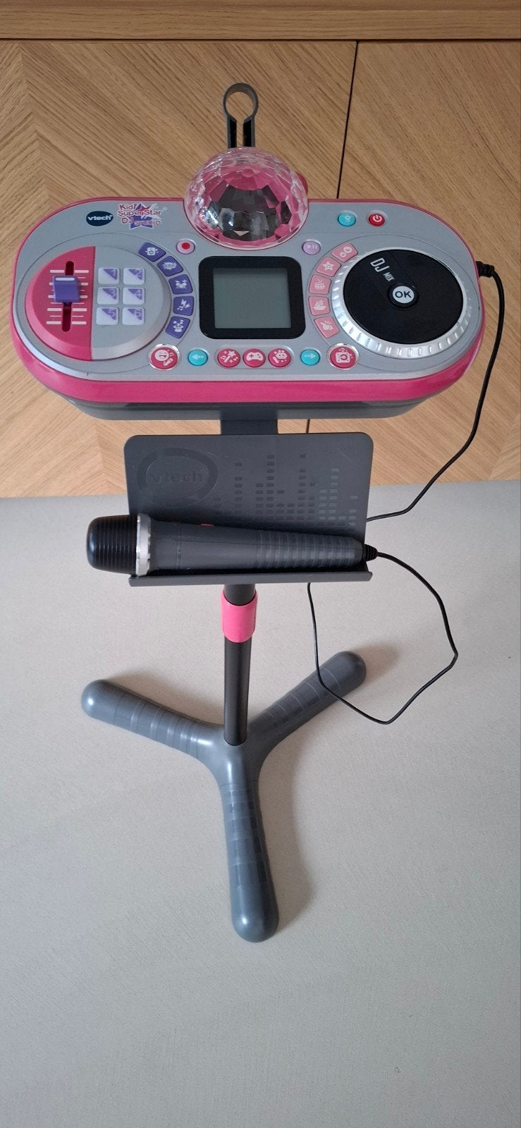 VTech Kidi SuperStar DJ Studio met discolamp, Kinderen en Baby's, Ophalen of Verzenden, Zo goed als nieuw