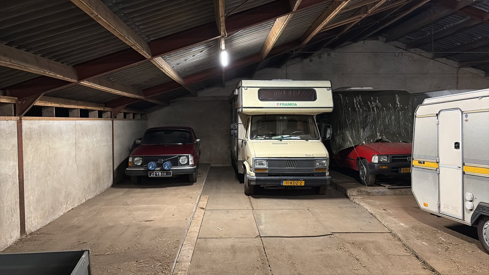 Winterstalling caravans, campers, vouwwagens, boten, auto’s