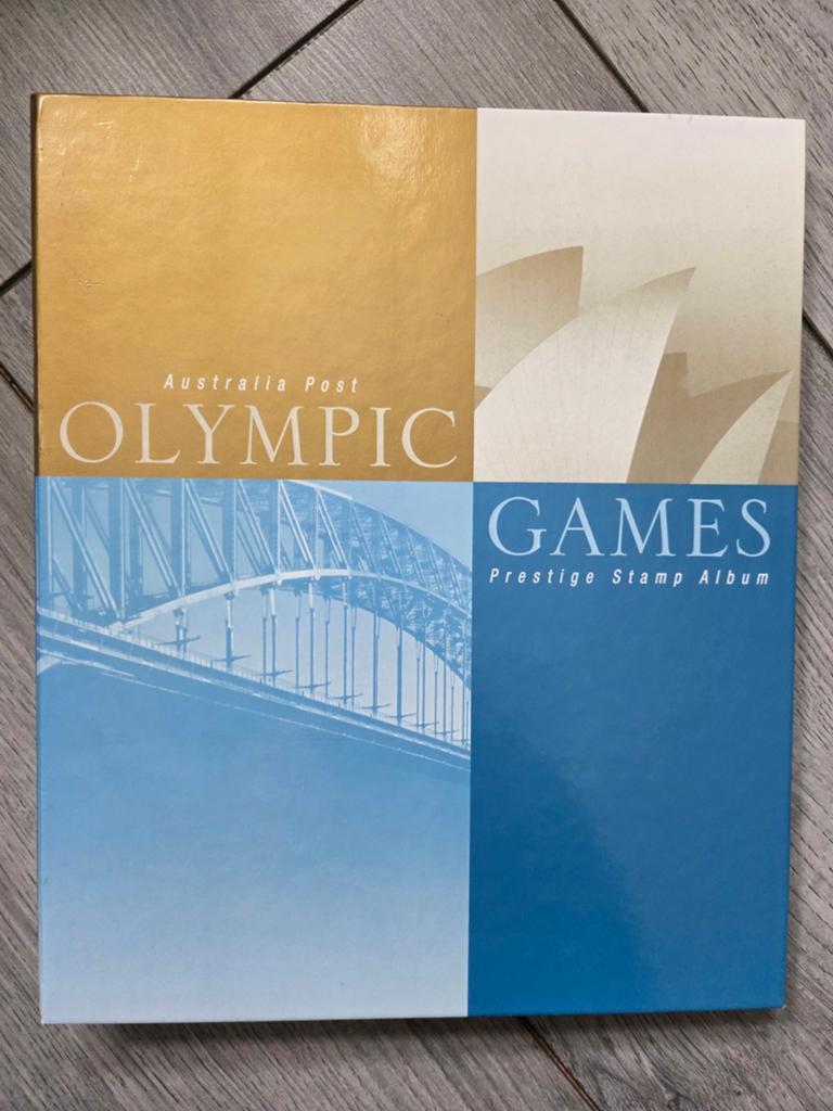 Postzegel map Olympic Games Australië 2000, Postzegels en Munten, Postzegels | Volle albums en Verzamelingen, Ophalen of Verzenden