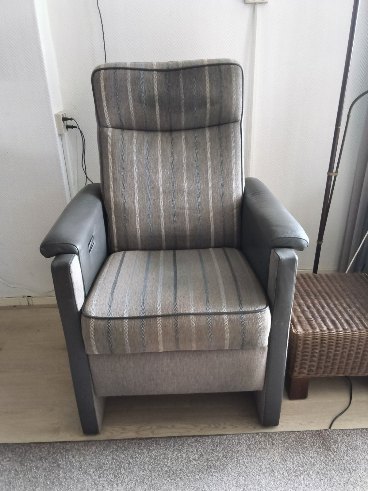 fauteuil, Huis en Inrichting, Ophalen, Gebruikt, 75 tot 100 cm, 50 tot 75 cm