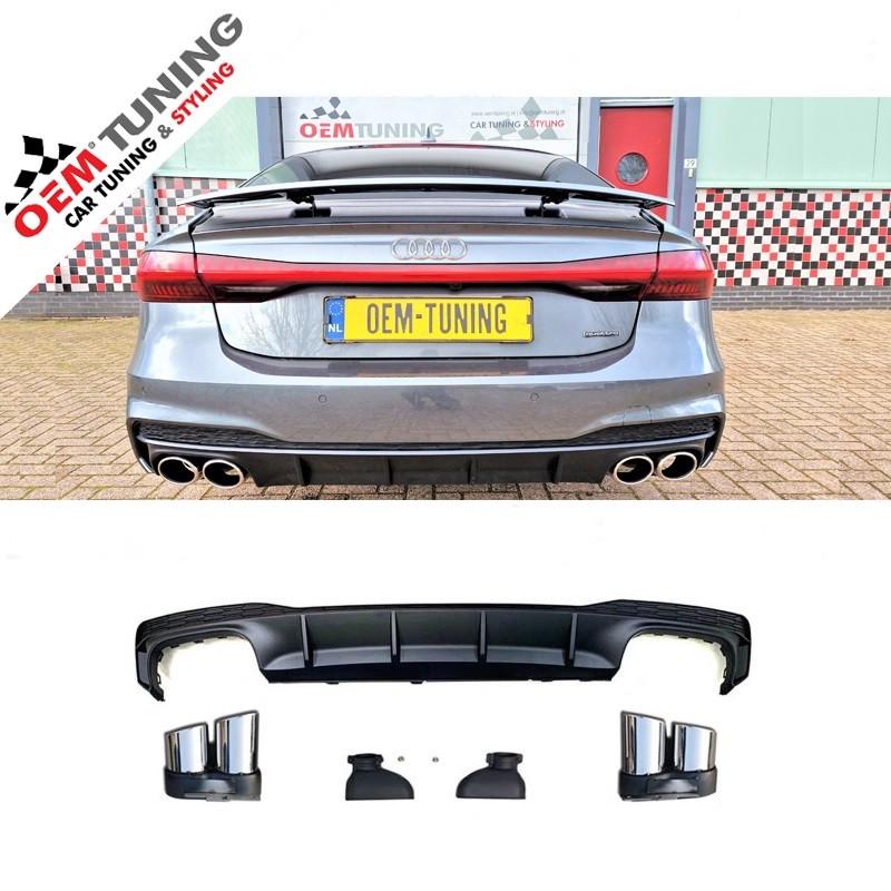 Diffuser A7/S7 4K8 18‑23 S‑Line Mat Zwart, Ophalen of Verzenden