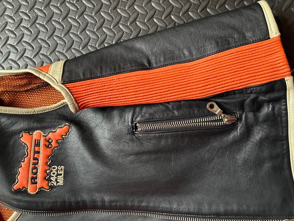 Lederen gilet, Ophalen of Verzenden, Tweedehands, Dames, Jas | leer