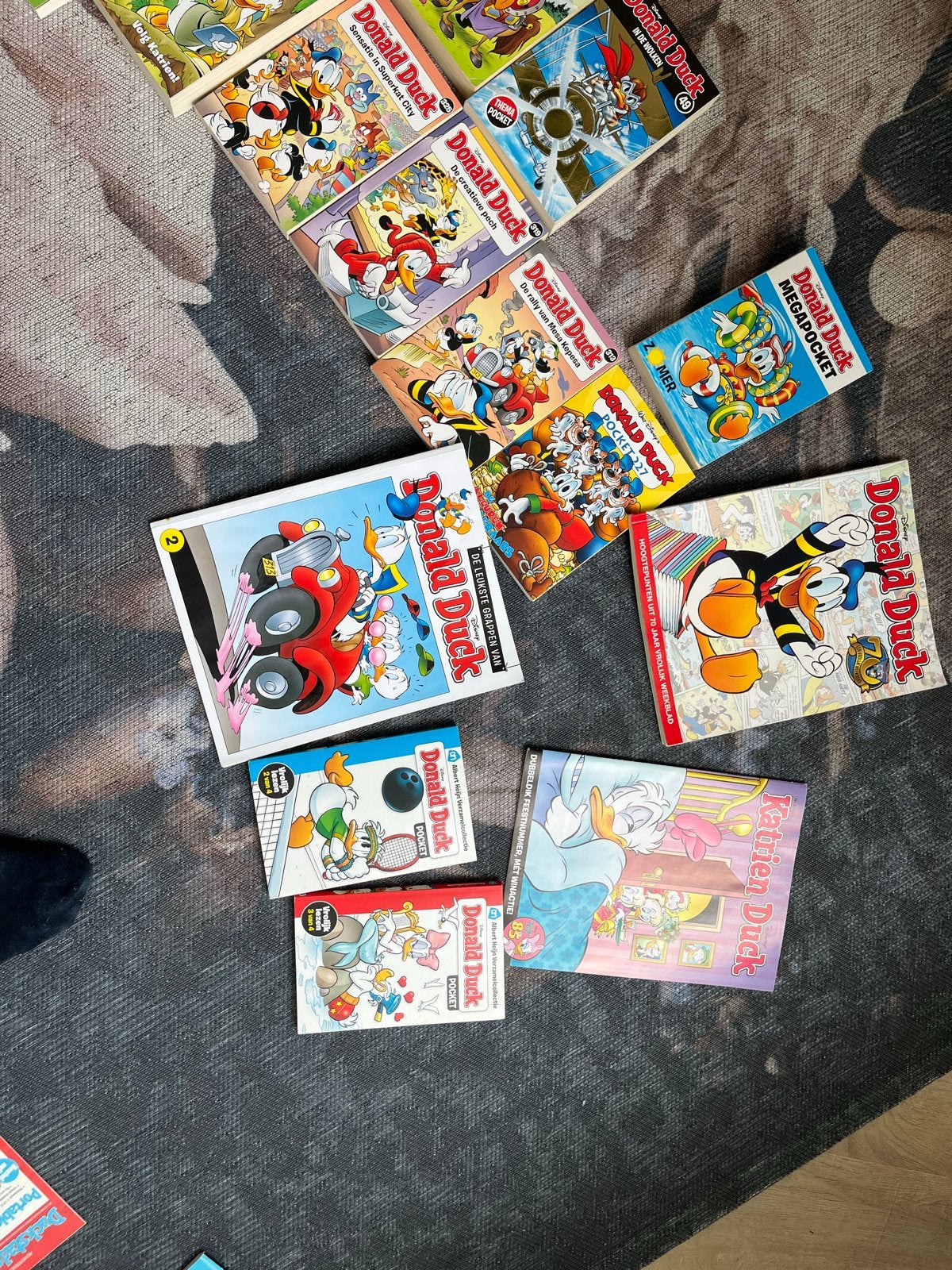Donald Duck pockets en stripboek, Meerdere stripboeken, Ophalen, Gelezen