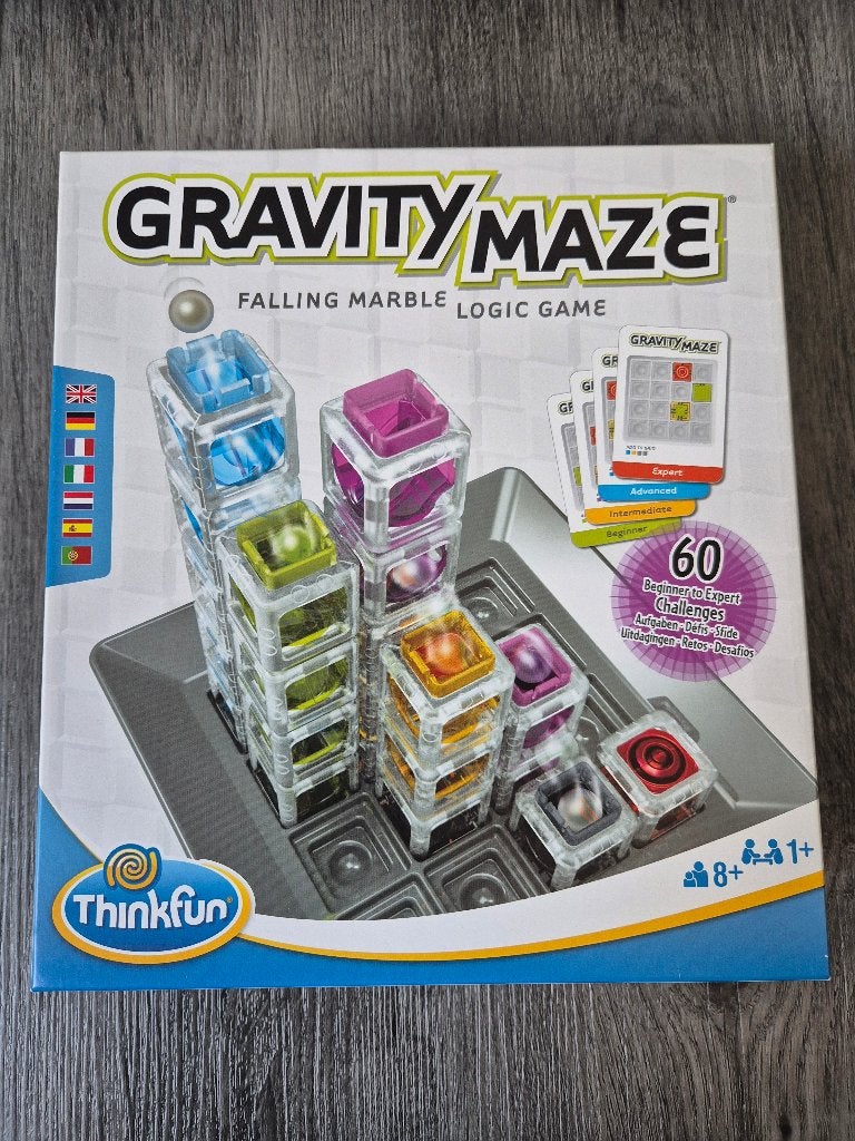 Gravity Maze – Logisch denkspel, Een of twee spelers, Ophalen of Verzenden, Zo goed als nieuw, Thinkfun