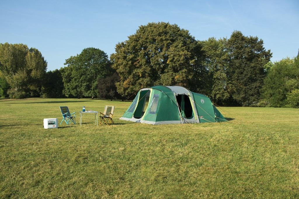 Coleman Blackout Tent - 6 personen - Koel en Donker, Ophalen, Gebruikt, Tot en met 6