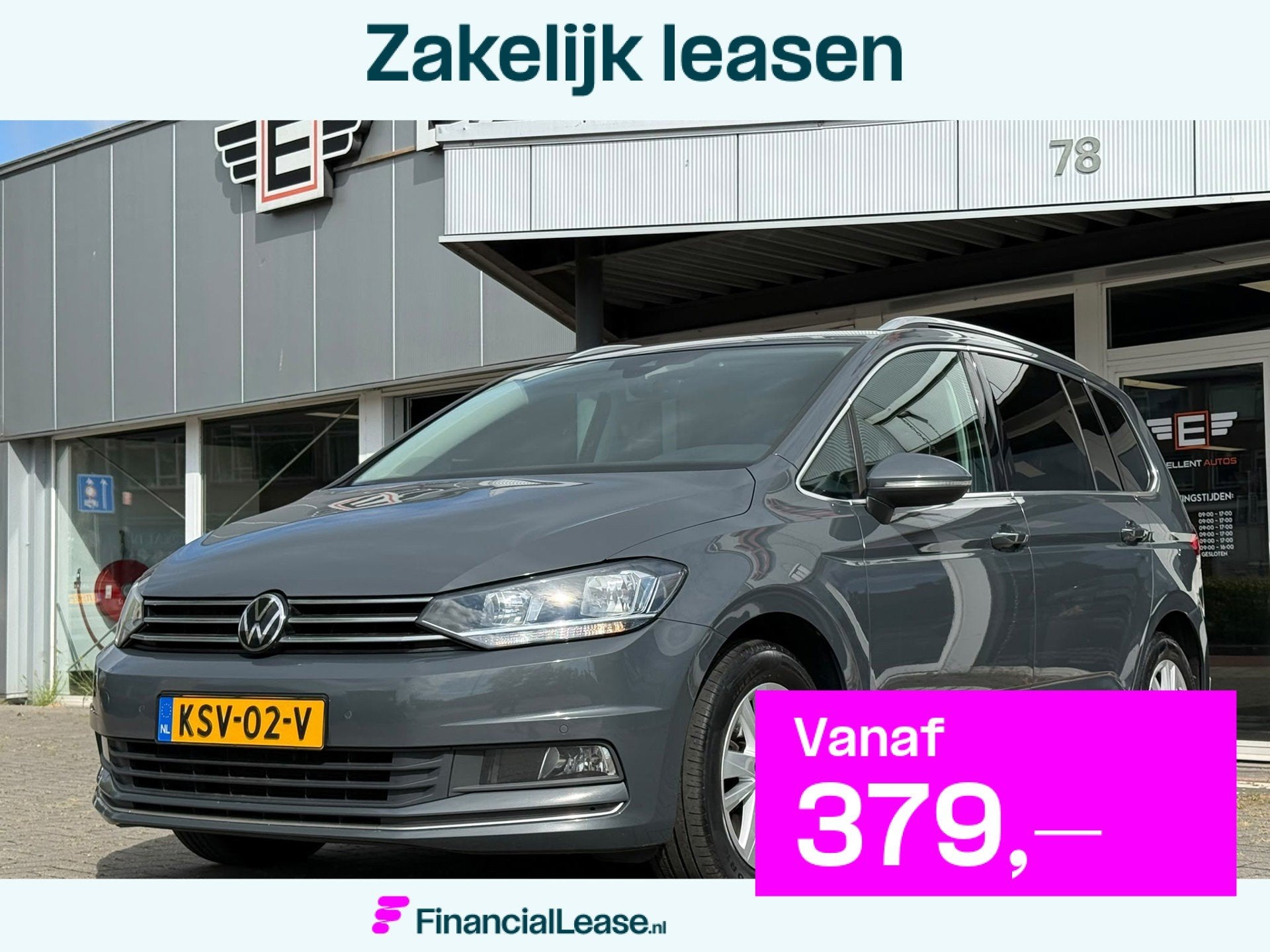 Volkswagen Touran 1.5 TSI DSG Highline | Navigatie | 7 P, Dealer onderhouden, Stof, Zwart, 4 cilinders