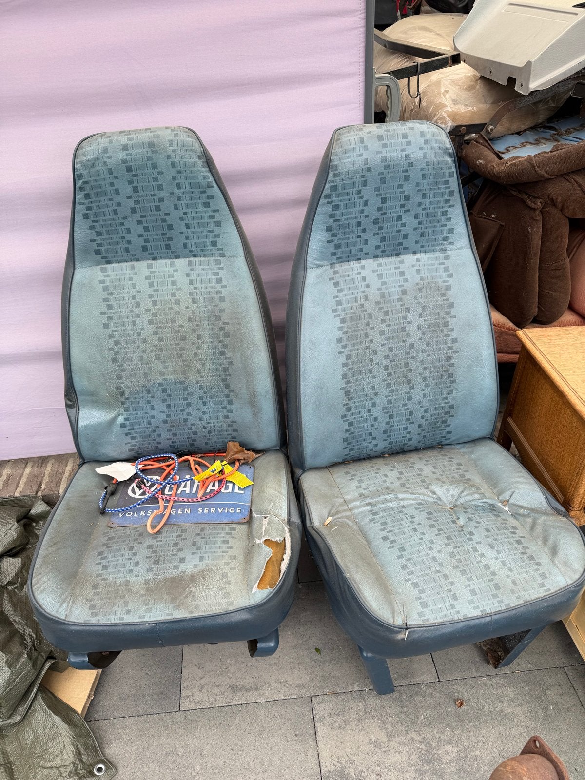 2 autostoelen chevy gmc vandura g20, Ophalen, Gebruikt, Amerikaanse onderdelen