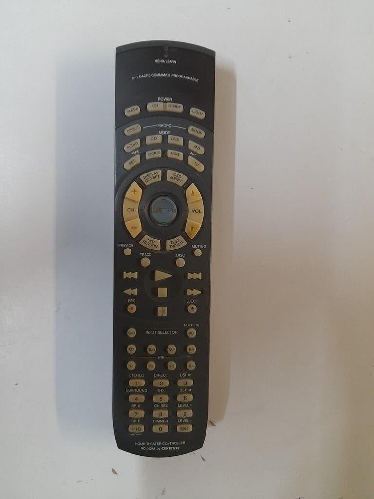 Onkyo versterker afstandsbediening RC-392M, Ophalen of Verzenden, Gebruikt, Origineel, Dvd