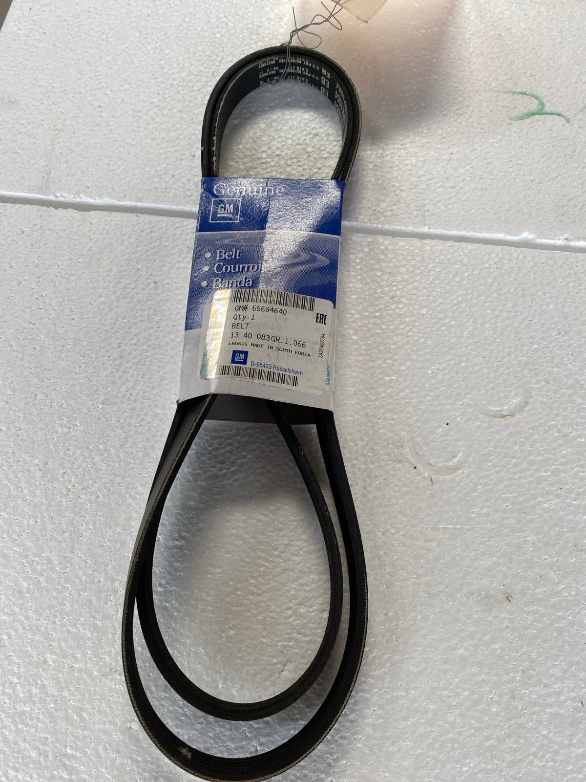 Originele GM Multiriem - Nieuw (GM# 55694640), Auto-onderdelen, Ophalen, Nieuw, Opel