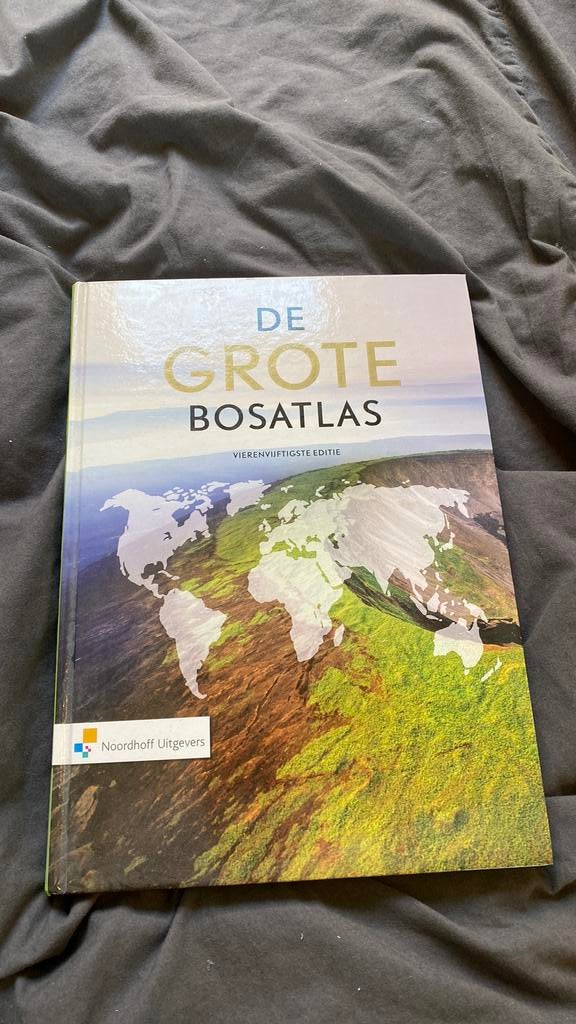 Grote bosatlas 54ste editie, Boeken, Atlassen en Landkaarten, Ophalen, Bosatlas, 2000 tot heden, Zo goed als nieuw