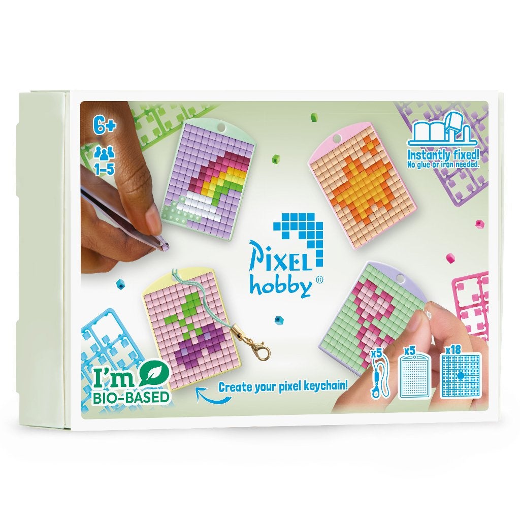 Pixelhobby medaillon thema box schattig sleutelhangers 23905, ., Nieuw, Ophalen of Verzenden, .