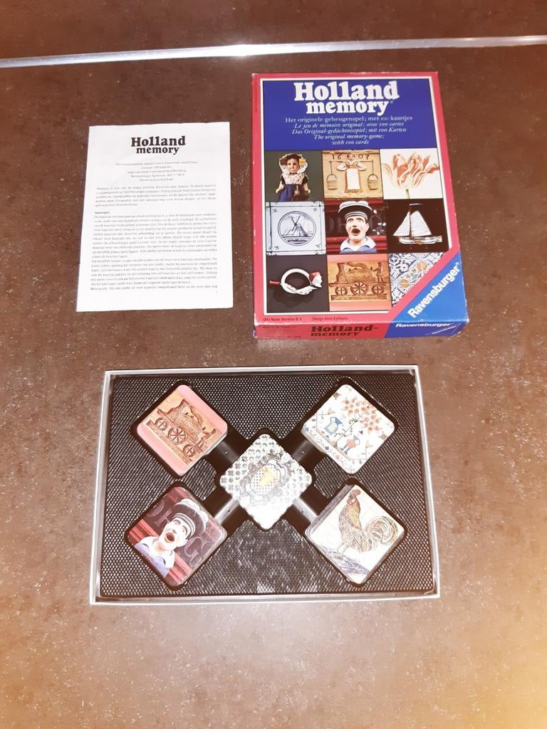 Holland memory 1976 Ravensburger nr 2 uitmuntend, Ophalen of Verzenden, Zo goed als nieuw