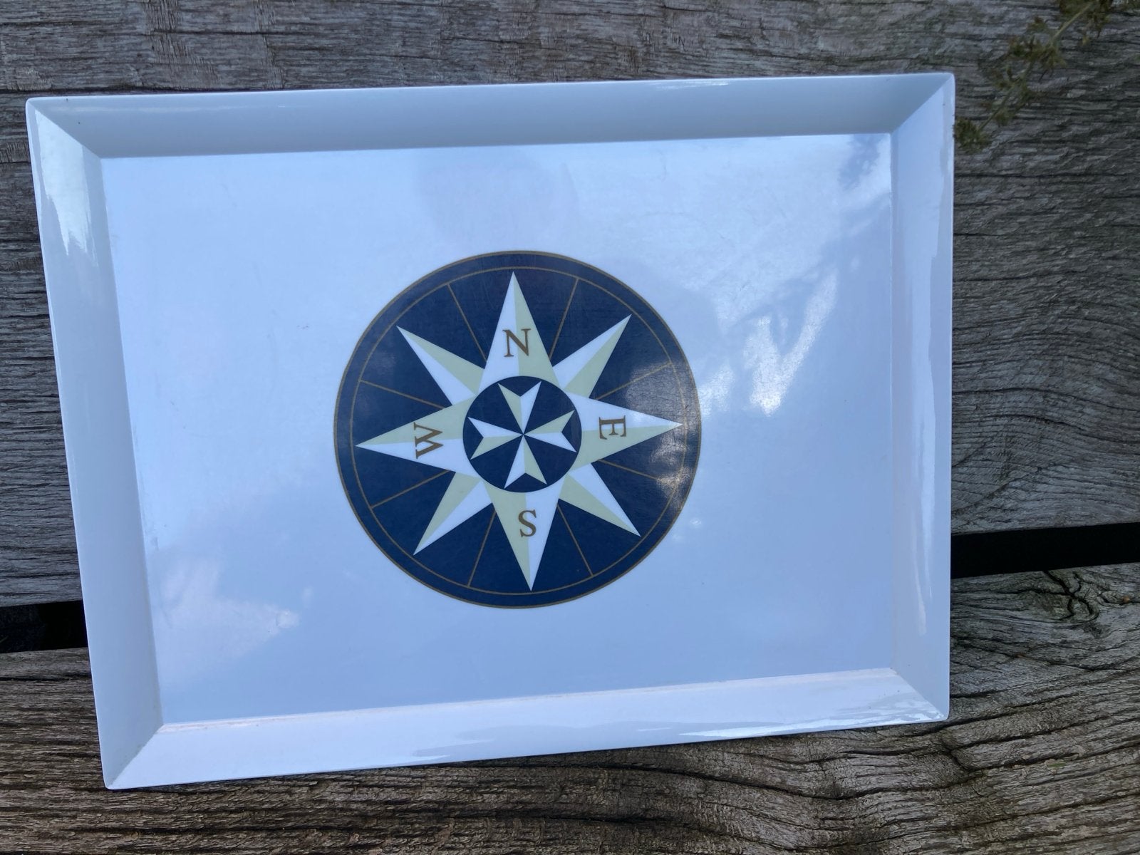 Mepal Rosti dienblad Kompas Windroos, Kunststof, Gebruikt, Ophalen of Verzenden, Dienblad