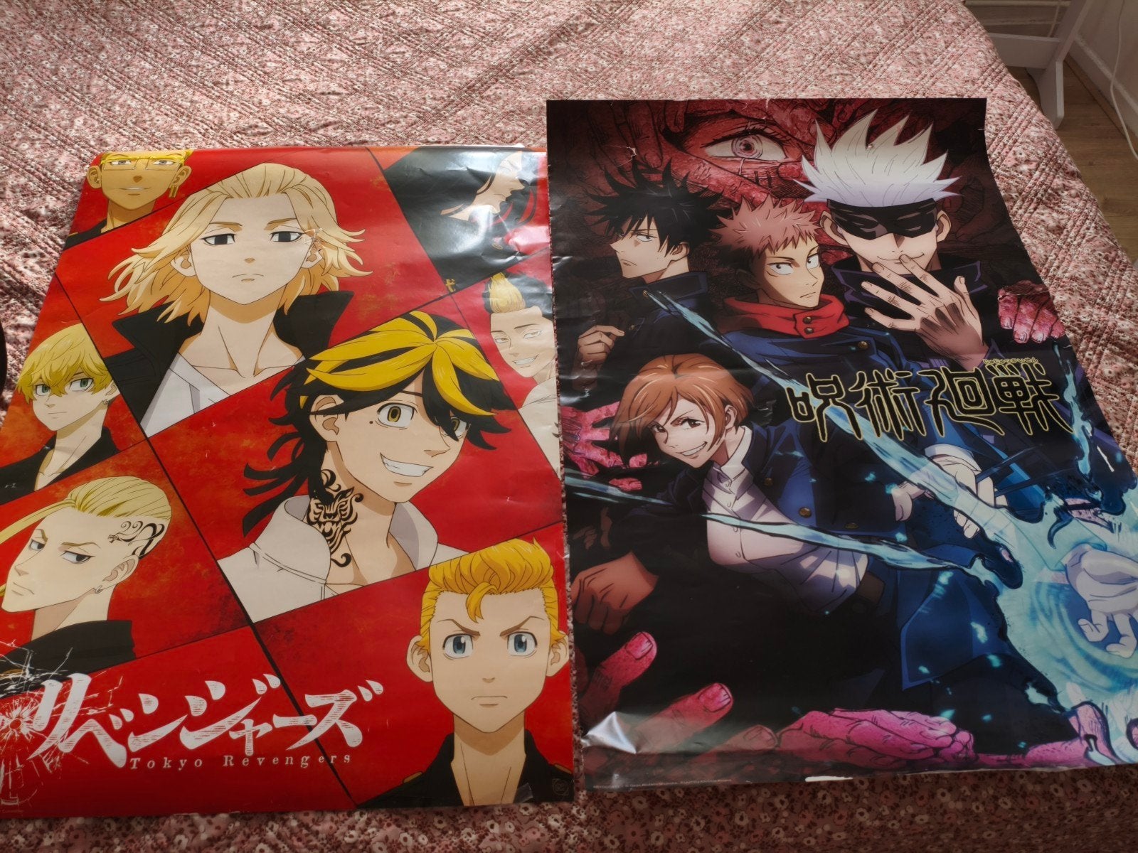 Anime Posters: Tokyo Revengers & Jujutsu Kaisen, Ophalen of Verzenden, A1 t/m A3, Film en Tv, Rechthoekig Staand