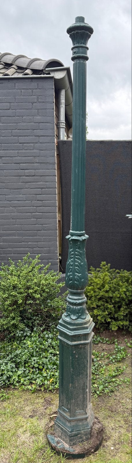 Originele Efteling Lantaarnpaal Giet Aluminium, Ophalen