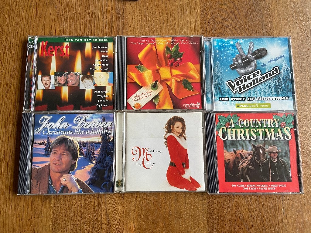 6 kerstcd's (1 of 1,50 euro), Cd's en Dvd's, Ophalen of Verzenden, Gebruikt