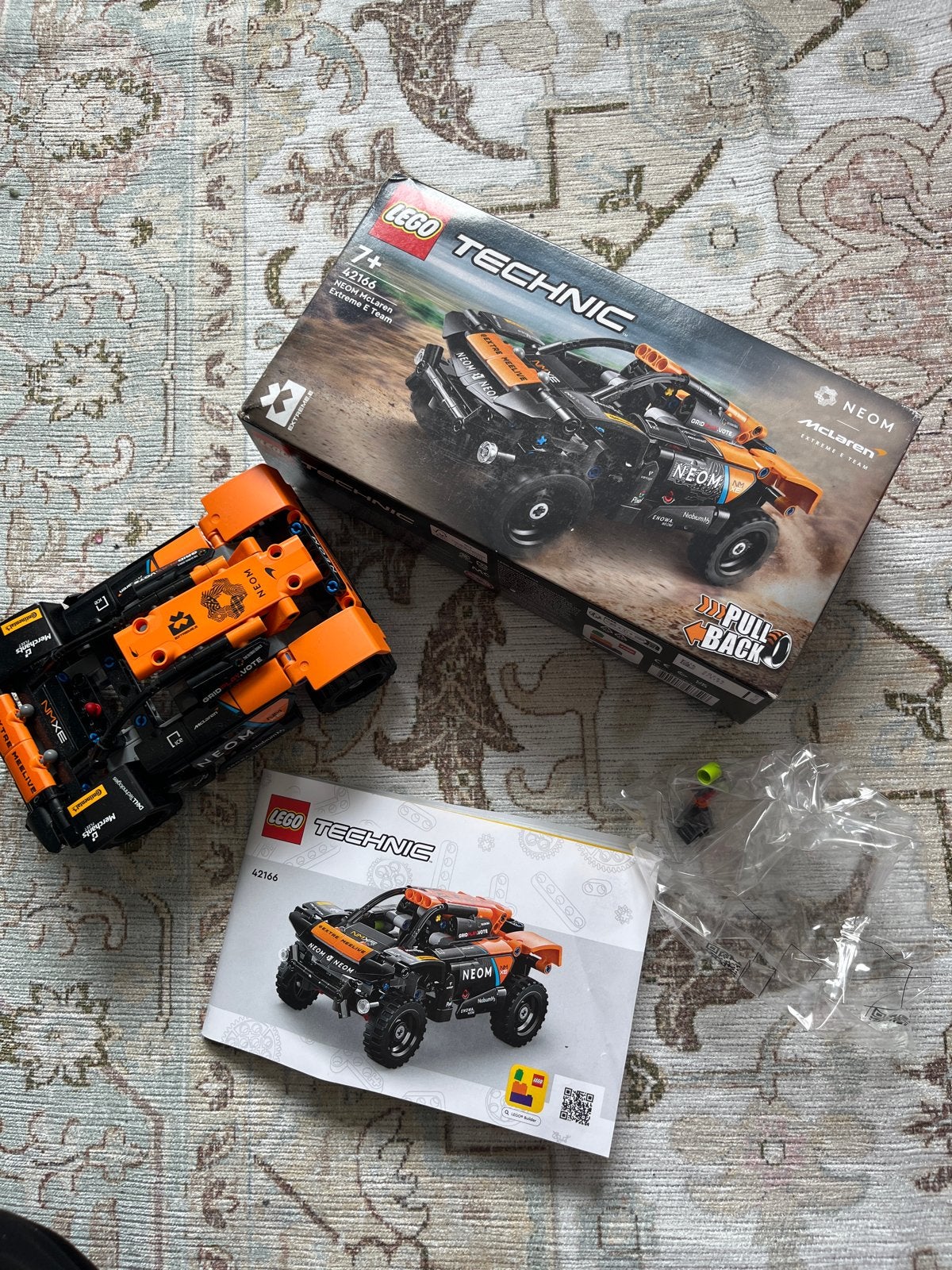 LEGO Technic 42166 NEOM McLaren Extreme E Team z.g.a.n., Ophalen of Verzenden, Zo goed als nieuw, Overige merken