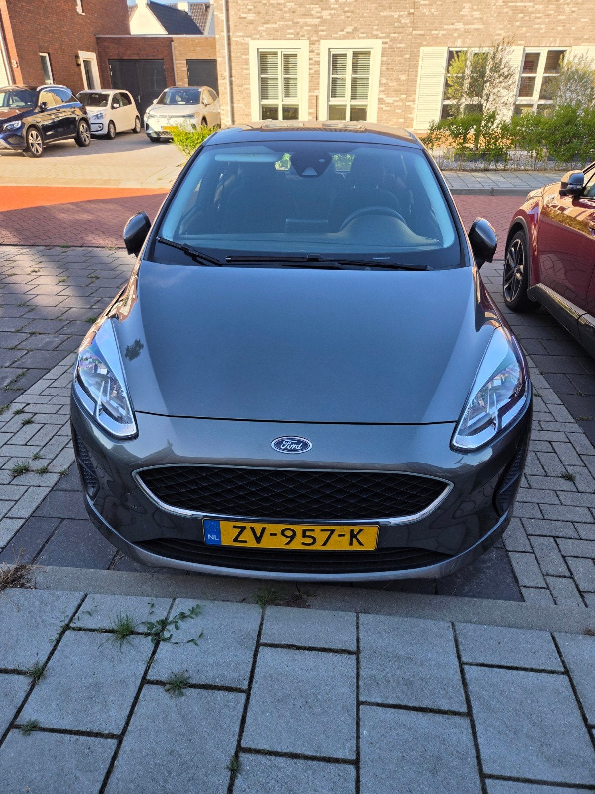 Ford Fiësta 1.1 85pk 5dr 2019 Grijs, Auto's, Voorwielaandrijving, Dealer onderhouden, Stof, 49 €/maand