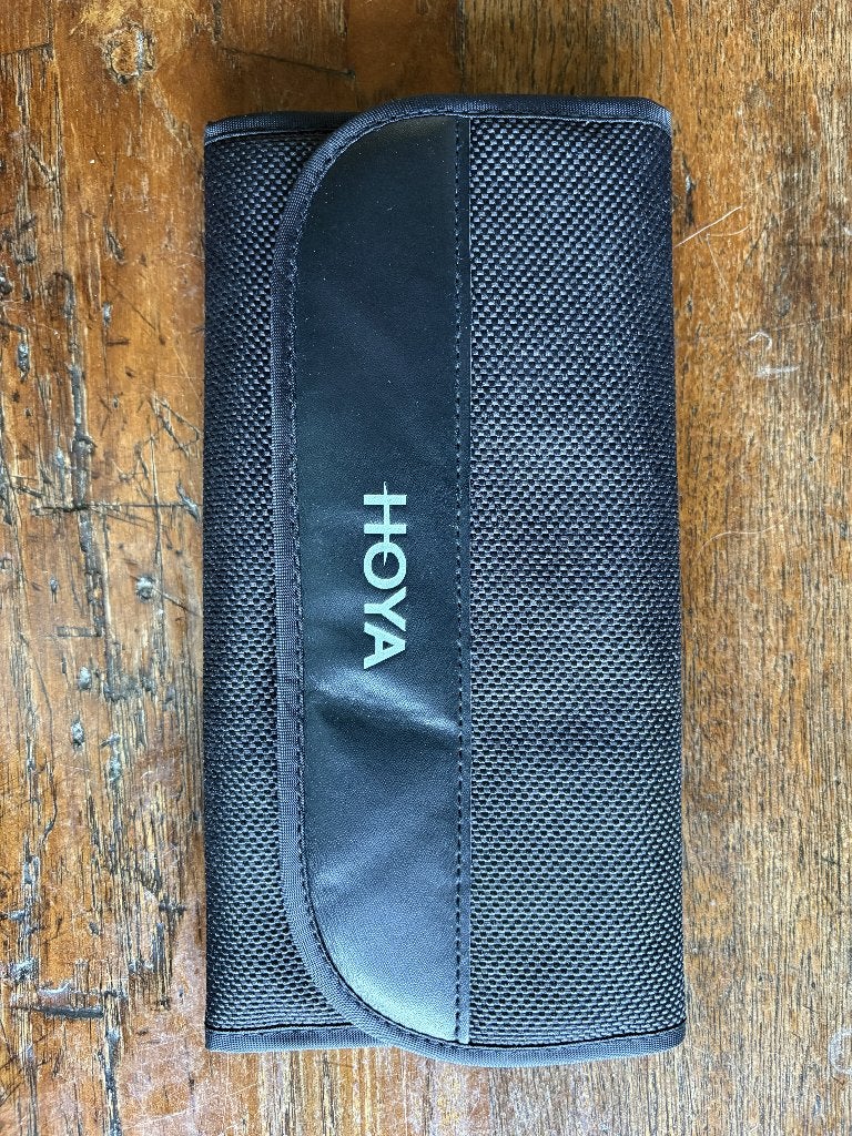 Hoya Filters 67mm UV, Polaroid en ND8, 60 tot 70 mm, Inclusief opbergcase, Zo goed als nieuw, Hoya