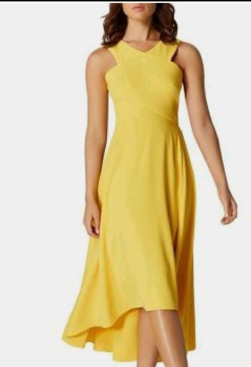 Karen Millen jurk viscose maat 36 €219, Ophalen of Verzenden, Zo goed als nieuw, Maat 36 (S)