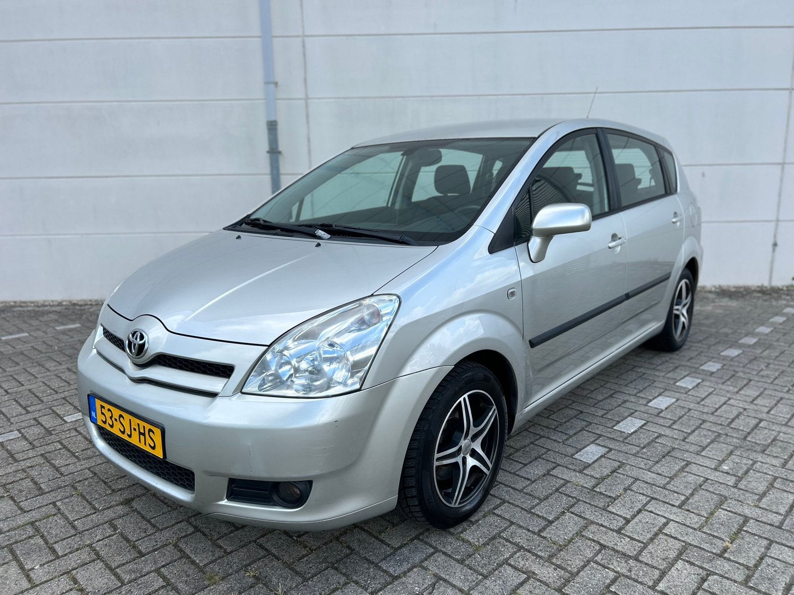 Toyota Corolla Verso 1.8 Vvt-i AUT 7P 2006 Grijs Airco Cruis, Zwart, 4 cilinders, 129 pk, 7 stoelen