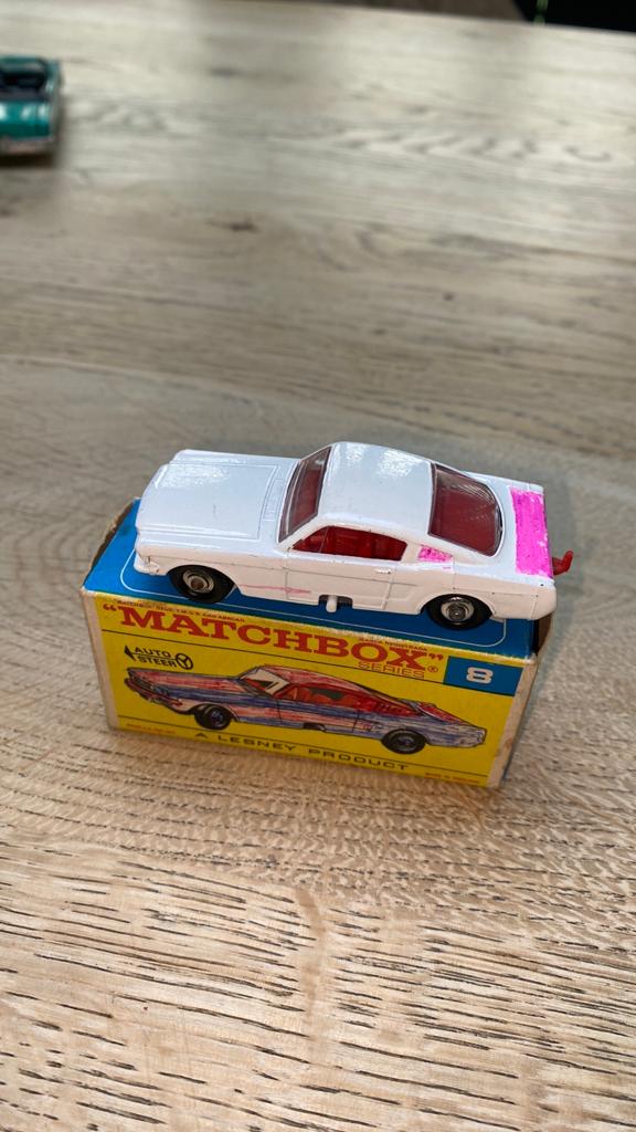 Lesney Ford Mustang, Ophalen of Verzenden, Gebruikt, Auto, Matchbox