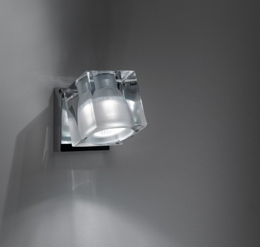 Fabian ice cube spotlight 2 stuks, Inclusief lichtbron, Verzenden, GU10, Zo goed als nieuw