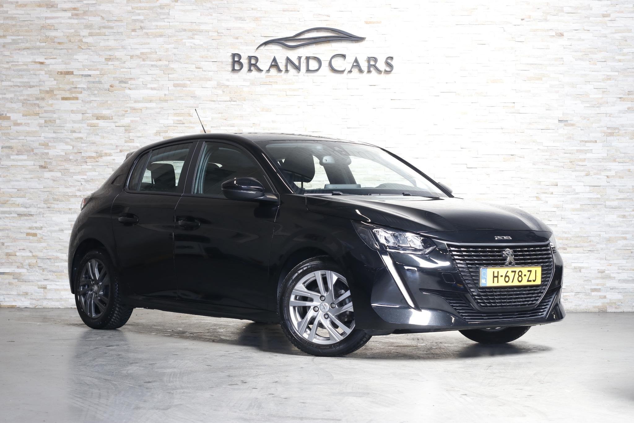 Peugeot 208 1.2 PureTech Blue Lease Active, Stof, Euro 6, 1199 cc, Zwart