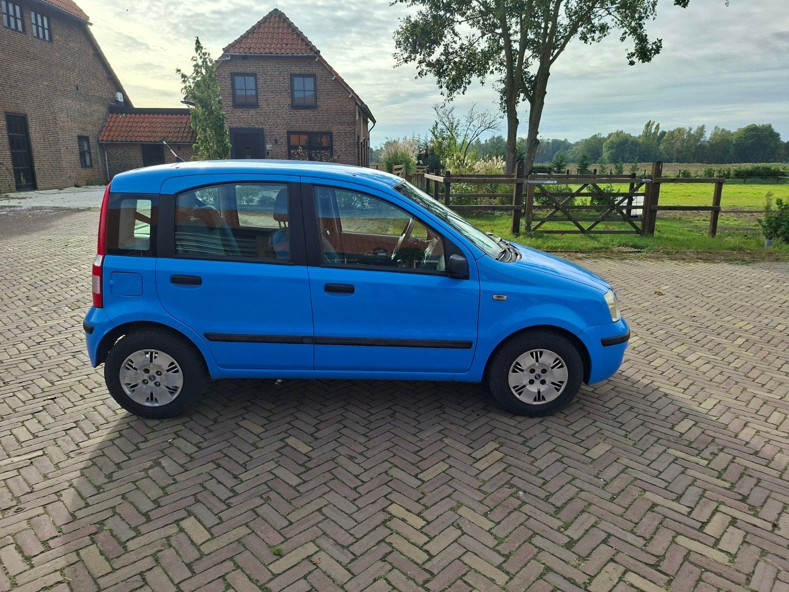 leuke fiat Panda met nieuwe APK en Distributie riem, Auto's, Voorwielaandrijving, 4 cilinders, Handgeschakeld, Particulier