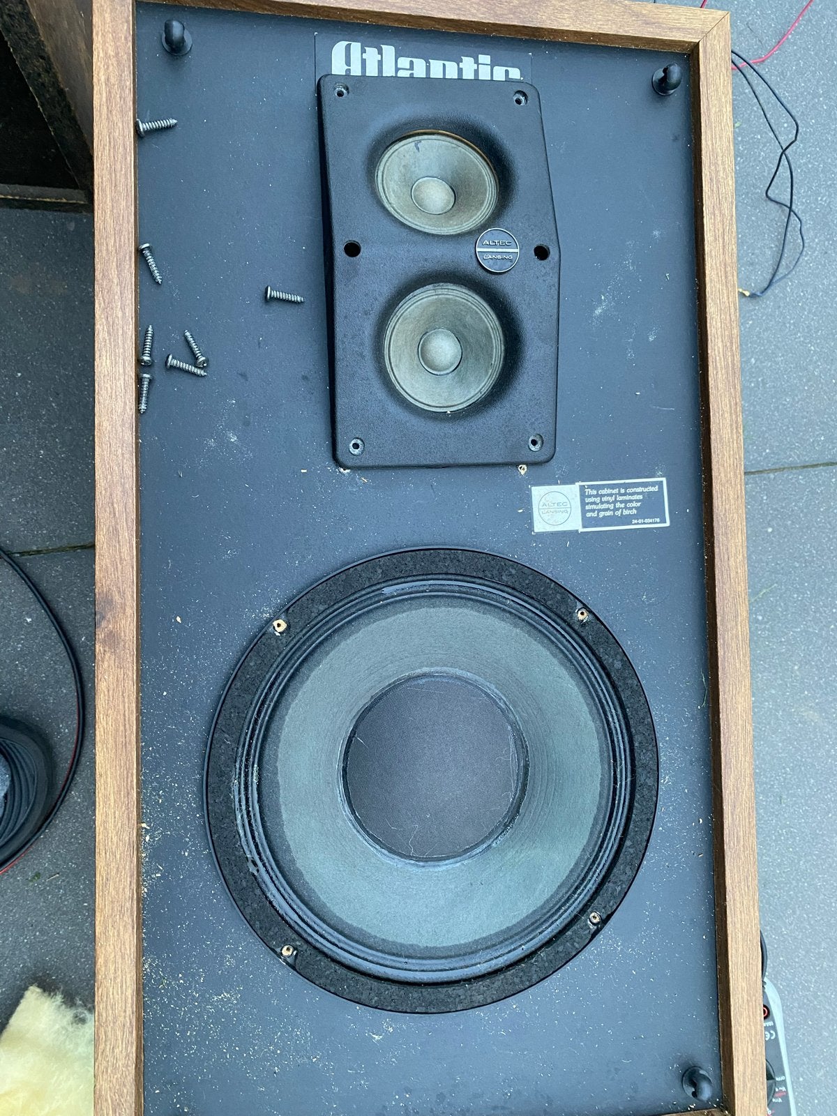 Gezocht: Altec Lansing Atlantic tweeters en woofer, Ophalen of Verzenden, Gebruikt, Overige typen, Overige merken